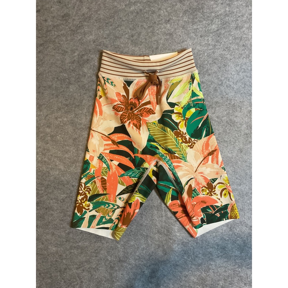 NWT OFFLINE by Aerie Tropical Floral High Rise Bike Shorts 7 Inch Inseam XS